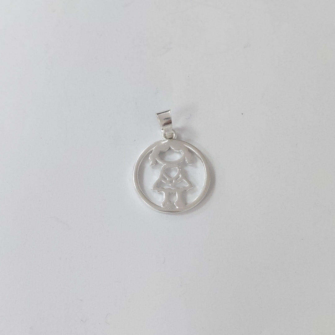DIJE NIÑA PLATA .925 2.1 GR (NUEVO)