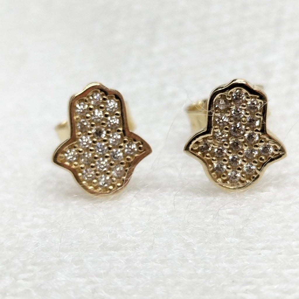 BROQUELES ORO 14K 1.2 (NUEVO)