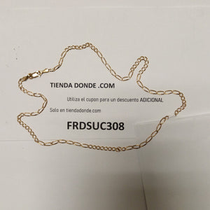 CADENA ORO 14 K 3.1 GRMS (SEMINUEVO)