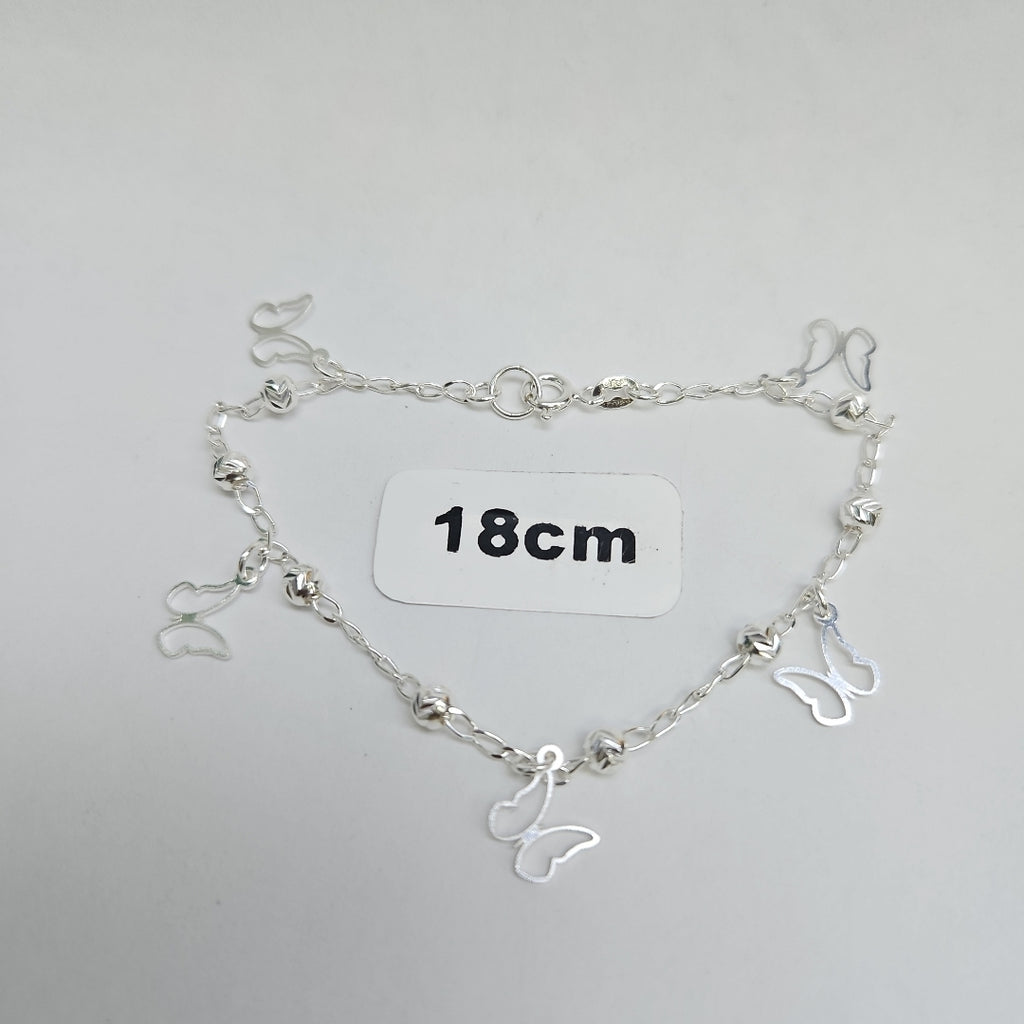 PULSERA TEJIDO ESPECIAL PLATA .925 18 CM 2.8 GR (NUEVO)