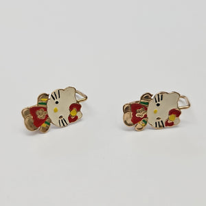ARETES PAR ORO 10 K 1,80 GRMS (SEMINUEVO)