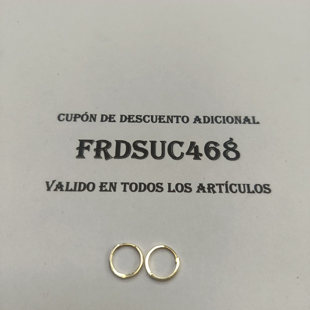 HUGGIES ORO 14K 0.9 (NUEVO)