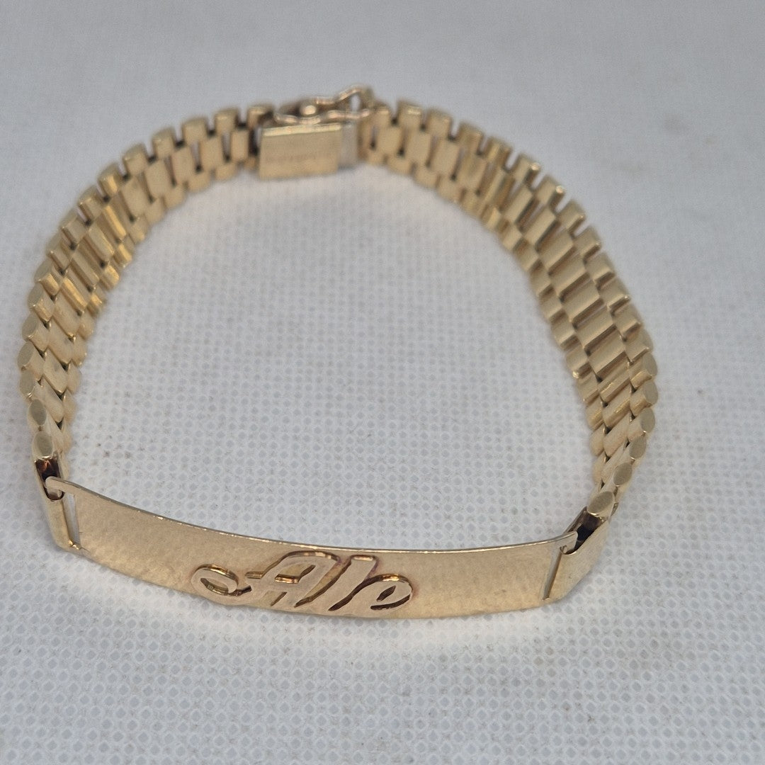 ESCLAVA ORO 14 K 16.4 GRMS (SEMINUEVO)