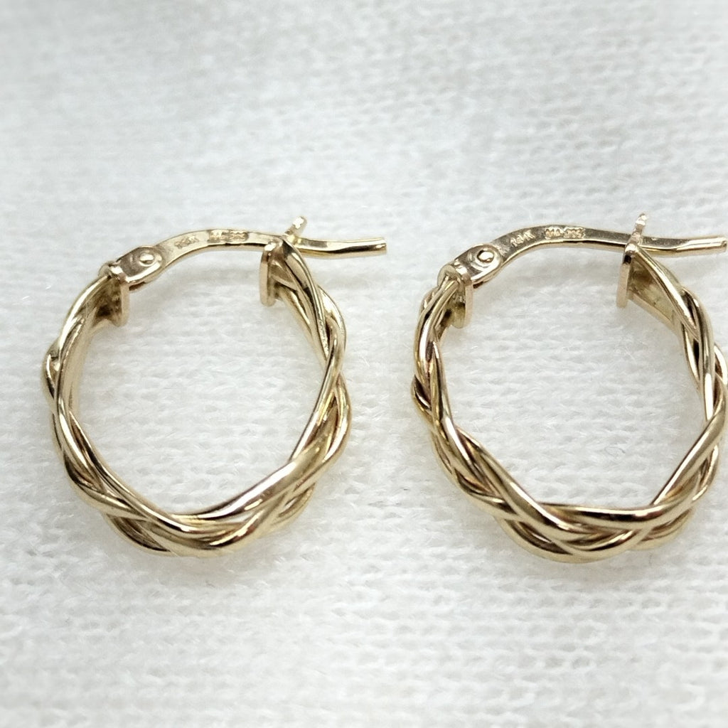ARRACADAS ORO 14K 1.7 (NUEVO)