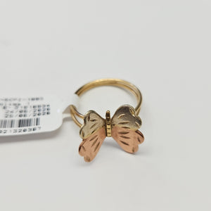 ANILLITO ORO COMBINADO 10 K 1.9 GRMS (SEMINUEVO)