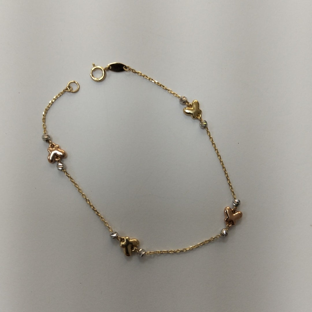 PULSERAS DAMA ORO 14K 1.4 (NUEVO)
