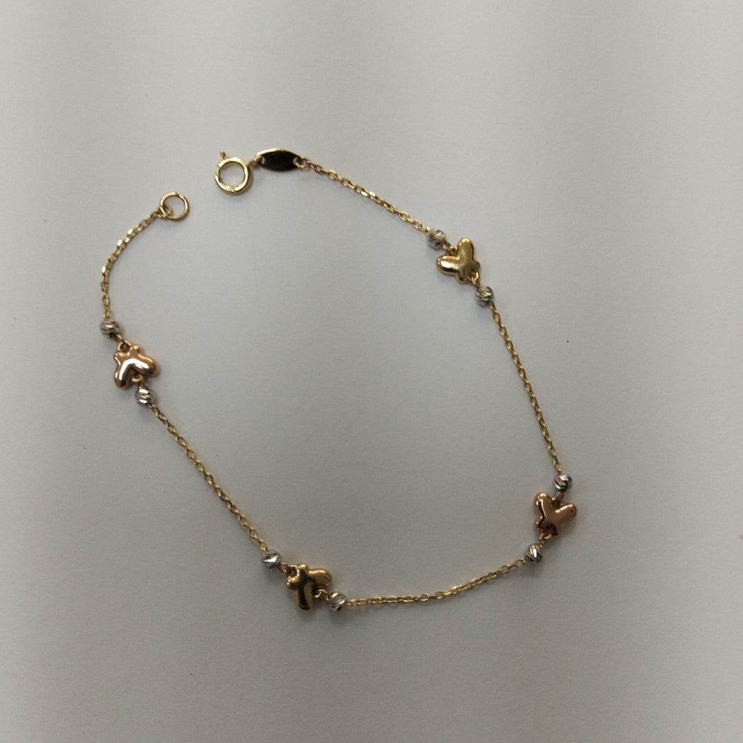 PULSERAS DAMA ORO 14K 1.4 (NUEVO)