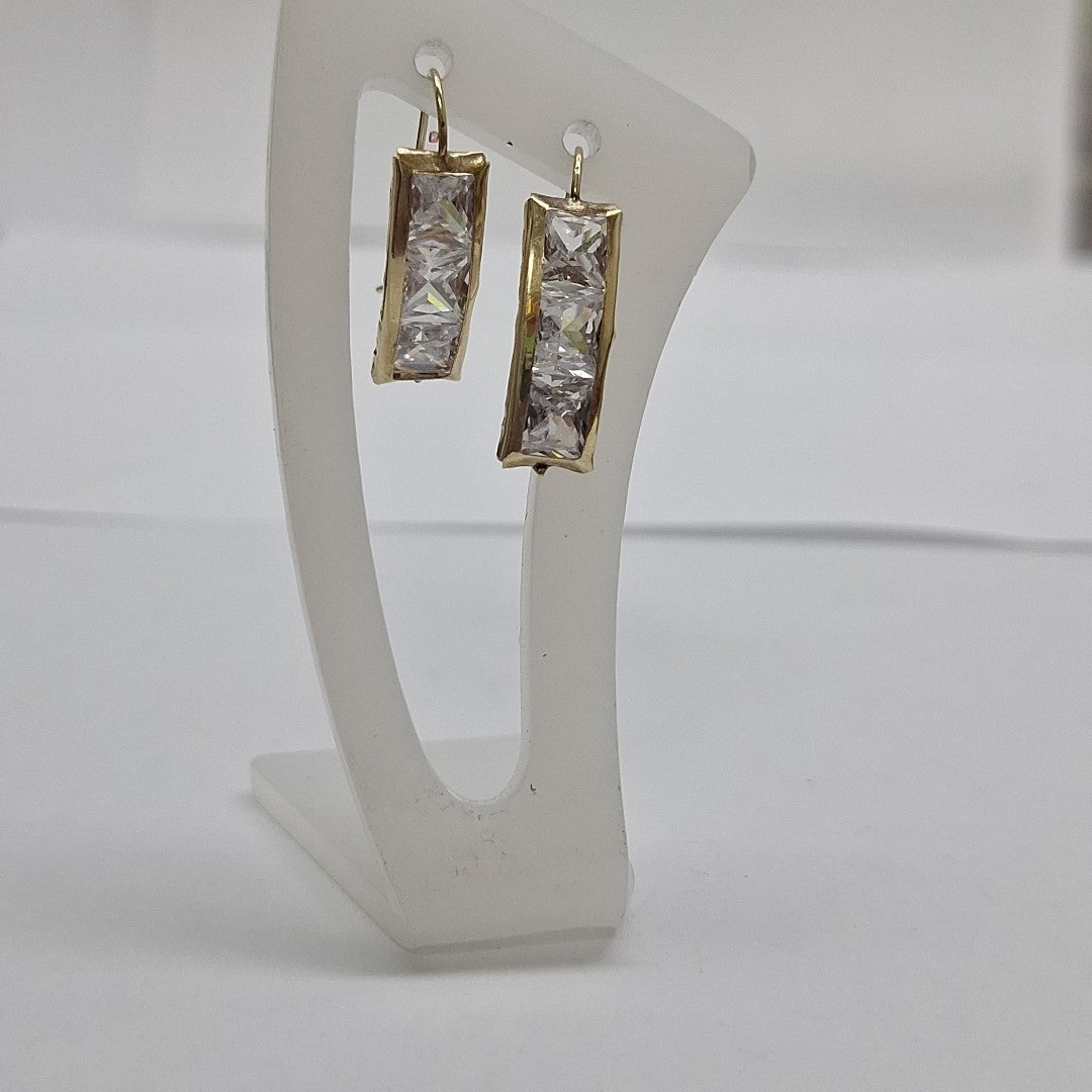 ARETES PAR ORO 10 K 2.8 GRMS (SEMINUEVO)