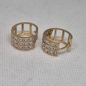 ARRACADAS PAR ORO 10 K 2,70 GRMS (SEMINUEVO)
