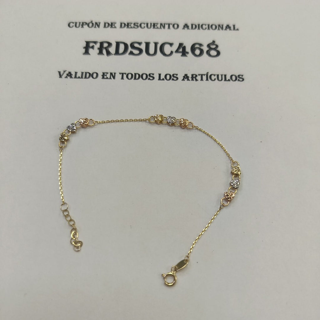 PULSERAS DAMA ORO 14K 1.7 (NUEVO)