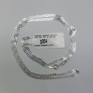 CADENA GUCHI PLATA .925 55 CM 3.23 GR (NUEVO)