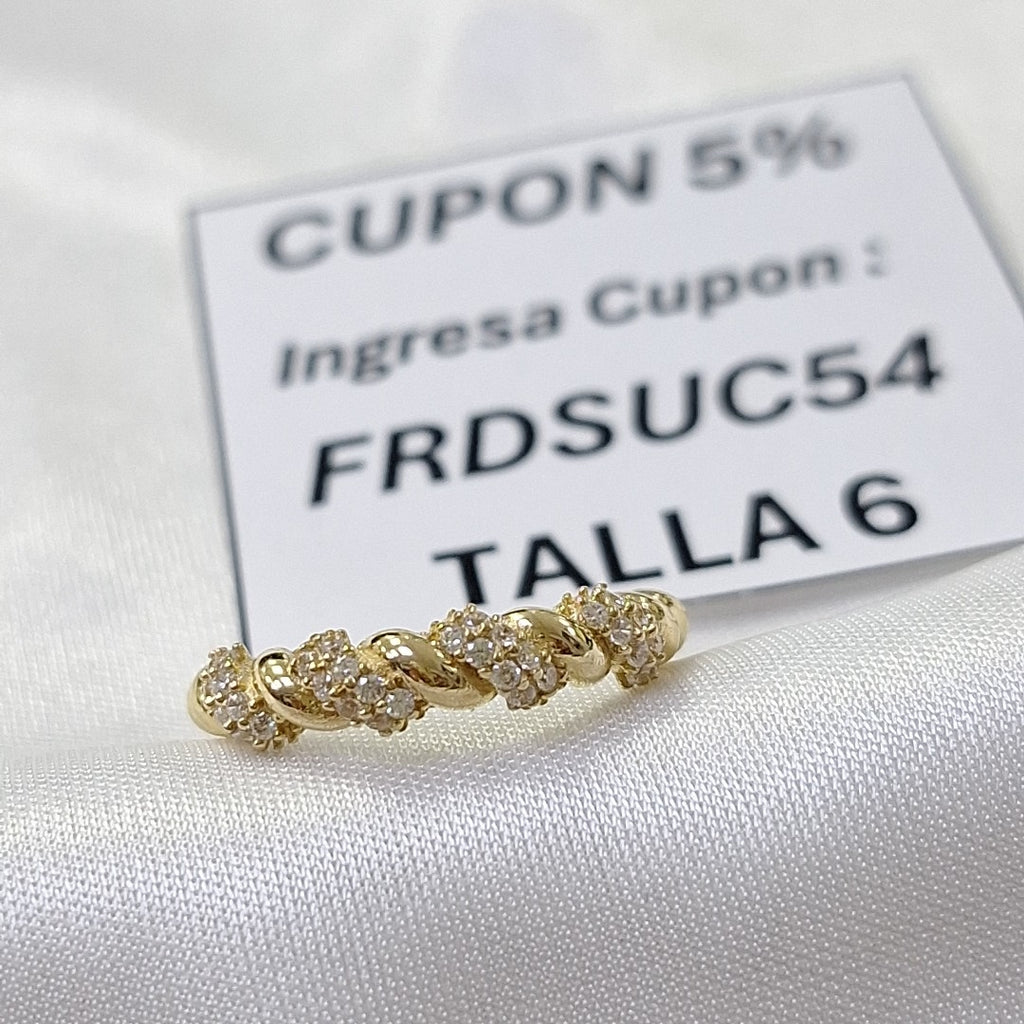 ANILLOS DAMA ORO 14K 1.6 (NUEVO)