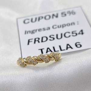 ANILLOS DAMA ORO 14K 1.6 (NUEVO)