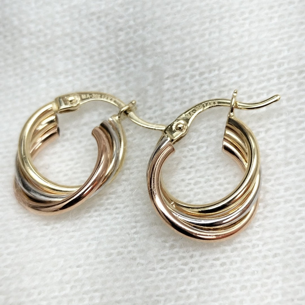 ARRACADAS ORO 14K 1.6 (NUEVO)