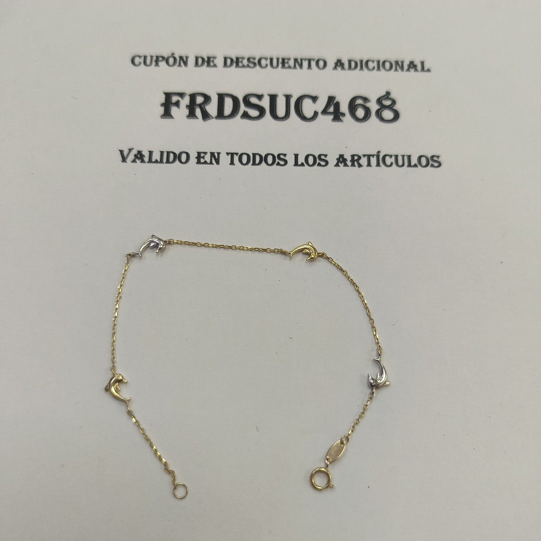PULSERAS DAMA ORO 14K 1.5 (NUEVO)