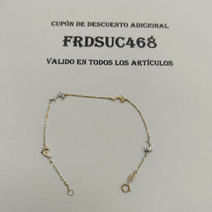 PULSERAS DAMA ORO 14K 1.5 (NUEVO)