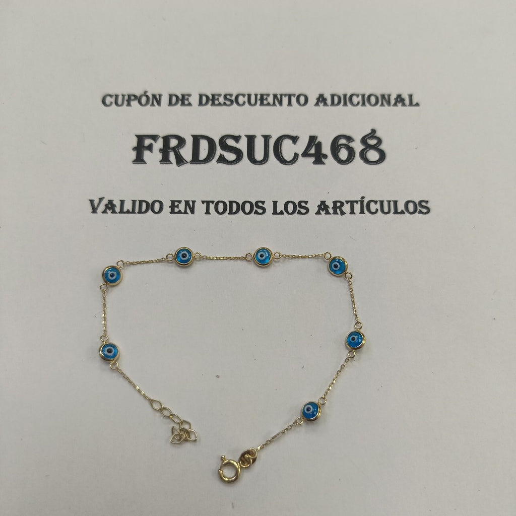 PULSERAS DAMA ORO 14K 1.3 (NUEVO)