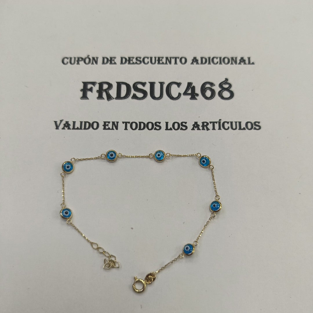 PULSERAS DAMA ORO 14K 1.3 (NUEVO)