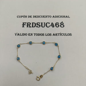 PULSERAS DAMA ORO 14K 1.3 (NUEVO)