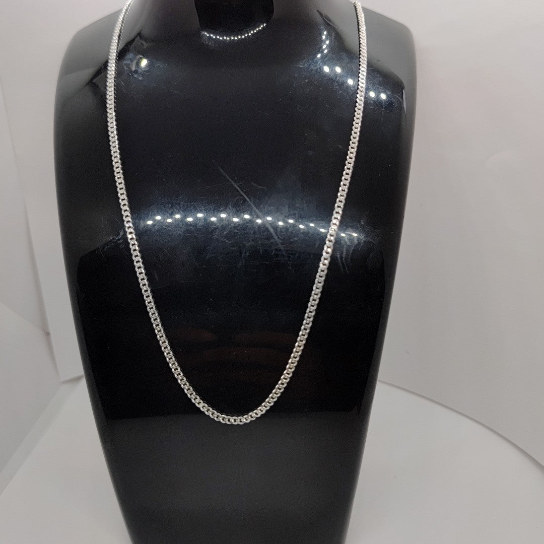 CADENA BARBADA PLATA .925 55 CM 5.73 GR (NUEVO)