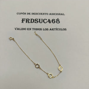 PULSERAS DAMA ORO 14K 1.2 (NUEVO)