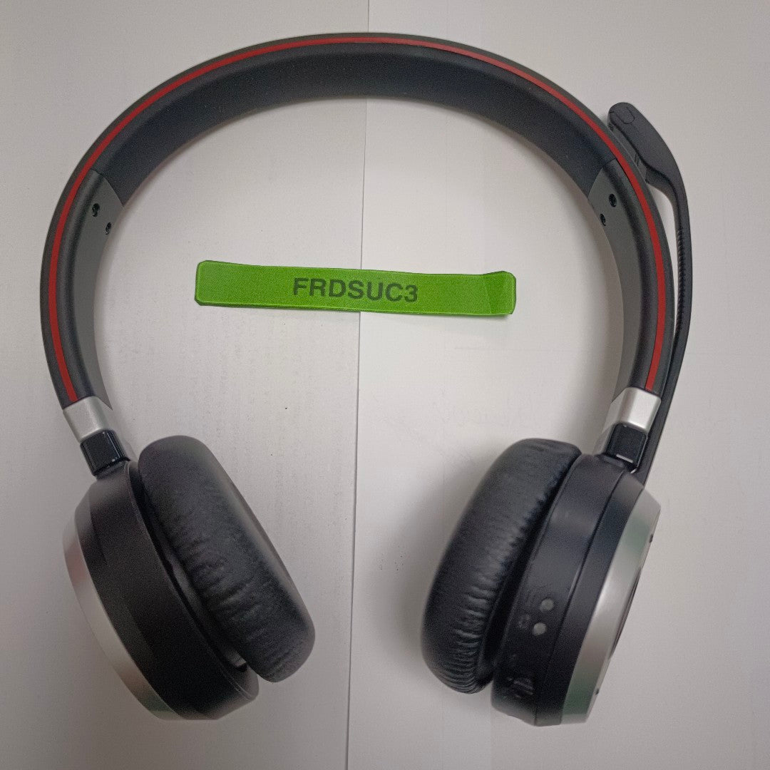 AUDIFONOS JABRA EVOLVE 65 HSC018W INALAMBRICO ON EAR (SEMINUEVO)