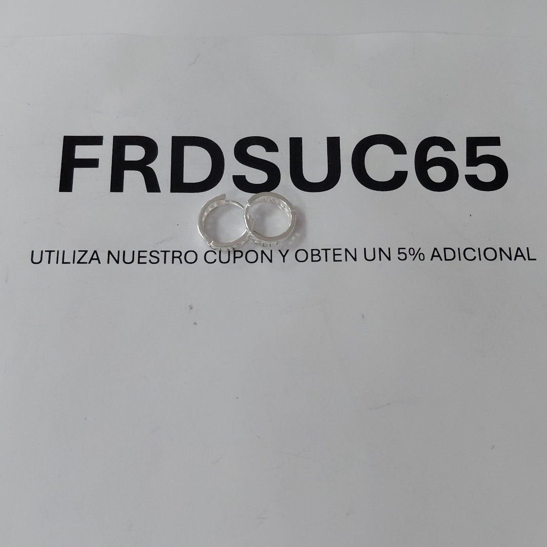 ARRACADAS PLATA .925 2.5 GR (NUEVO)