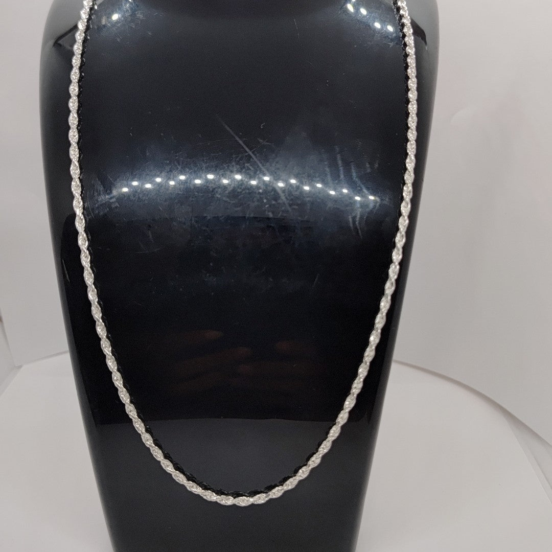 CADENA TORZAL PLATA .925 55 CM 9.52 GR (NUEVO)