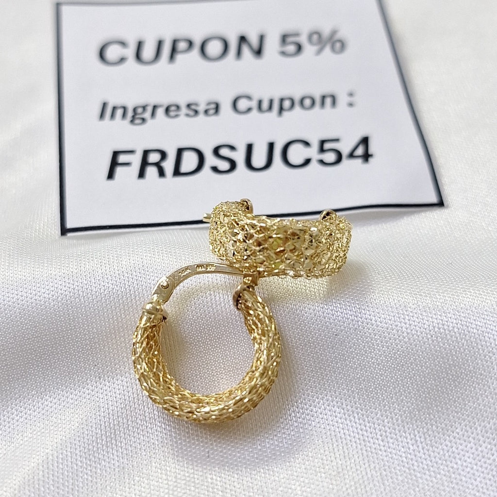 ARRACADAS ORO 14K 2.2 (NUEVO)