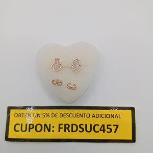 BROQUELES ORO 14K 1.3 (NUEVO)