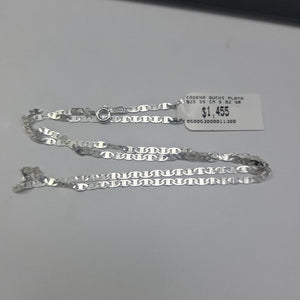 CADENA GUCHI PLATA .925 55 CM 5.02 GR (NUEVO)