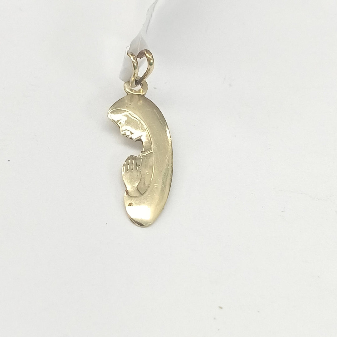 MEDALLA RELIGIOSA ORO 14 K 1,20 GRMS (SEMINUEVO)