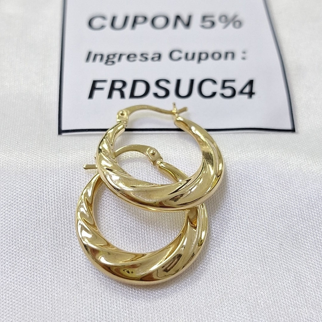 ARRACADAS ORO 14K 1.9 (NUEVO)