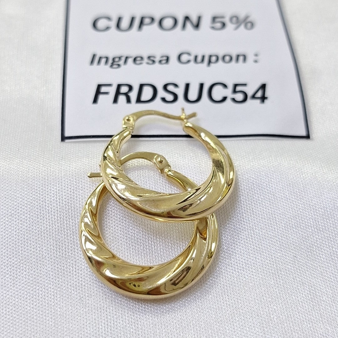 ARRACADAS ORO 14K 1.9 (NUEVO)