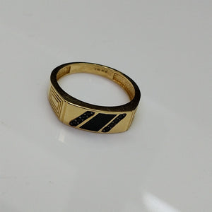 ANILLOS CABALLERO ORO 14K 3.7 (NUEVO)