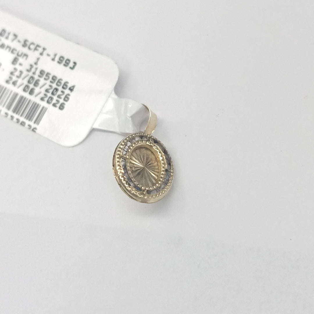 MEDALLA RELIGIOSA ORO 10 K 0.4 GRMS (SEMINUEVO)