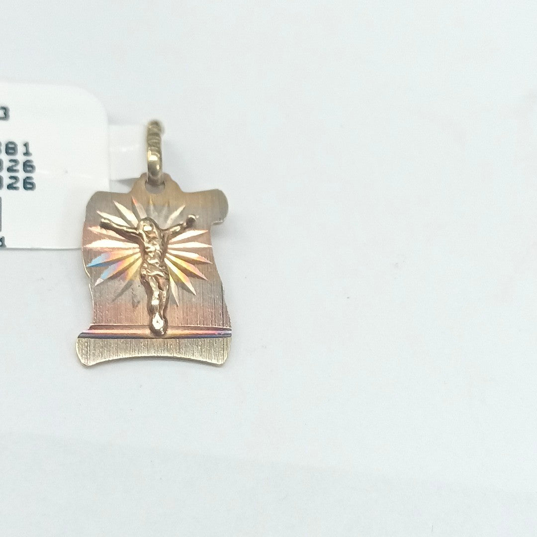 MEDALLA RELIGIOSA ORO 14 K 1.2 GRMS (SEMINUEVO)