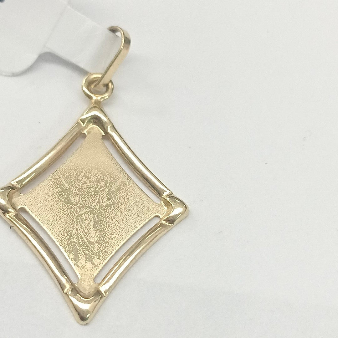 MEDALLA RELIGIOSA ORO 14 K 0,90 GRMS (SEMINUEVO)