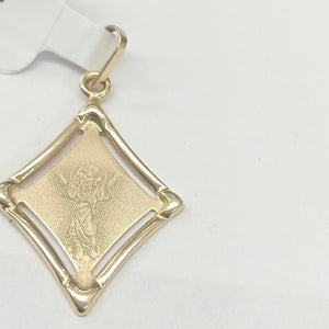 MEDALLA RELIGIOSA ORO 14 K 0,90 GRMS (SEMINUEVO)