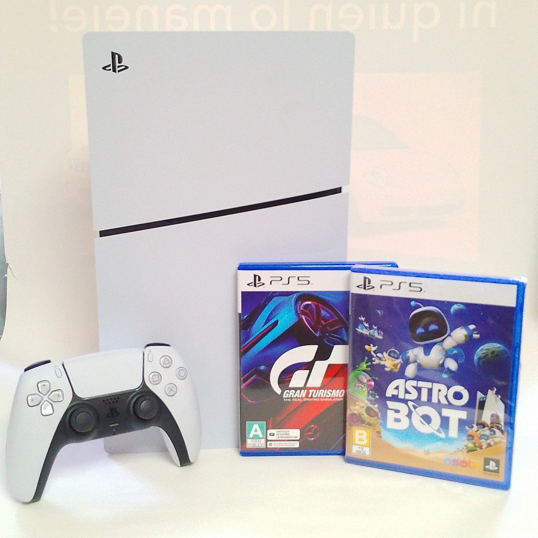 CONSOLA DE VIDEOJUEGO SONY PS5 SLIM 1 TB SSD (SEMINUEVO)