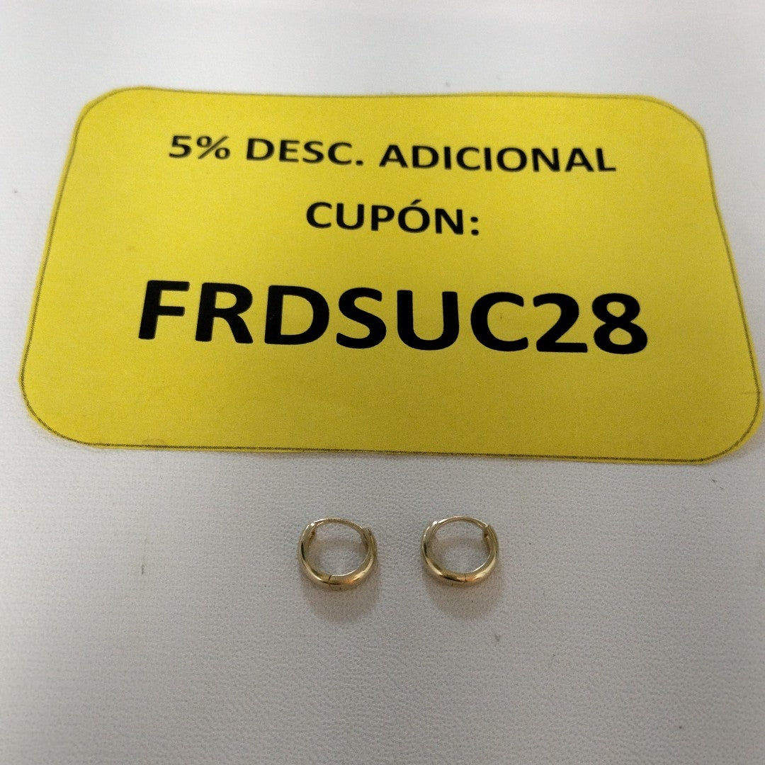 HUGGIES ORO 14K 1.1 (NUEVO)