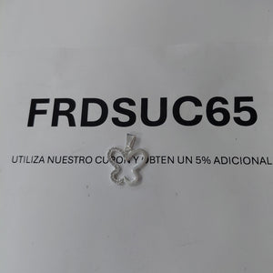DIJE MARIPOSA C/CIRCONIAS PLATA .925 2.3 GR (NUEVO)