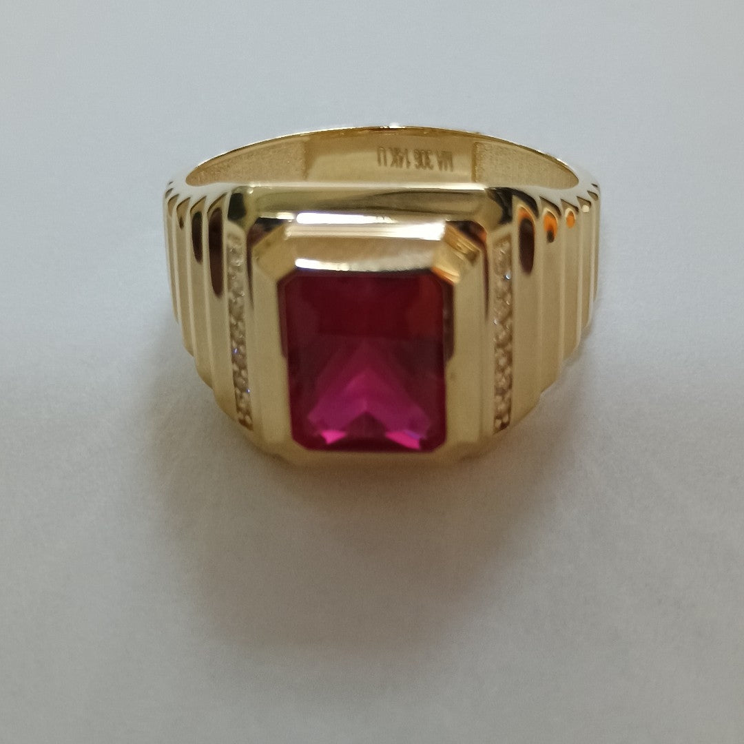 ANILLOS CABALLERO ORO 14K 7 (NUEVO)