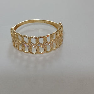 ANILLOS DAMA ORO 14K 2 (NUEVO)