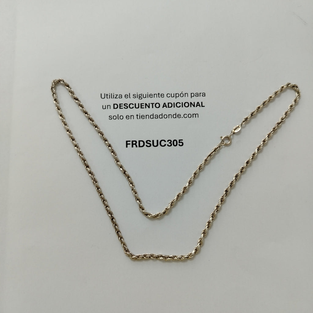 CADENA PLATA 12.1 GRMS (SEMINUEVO)