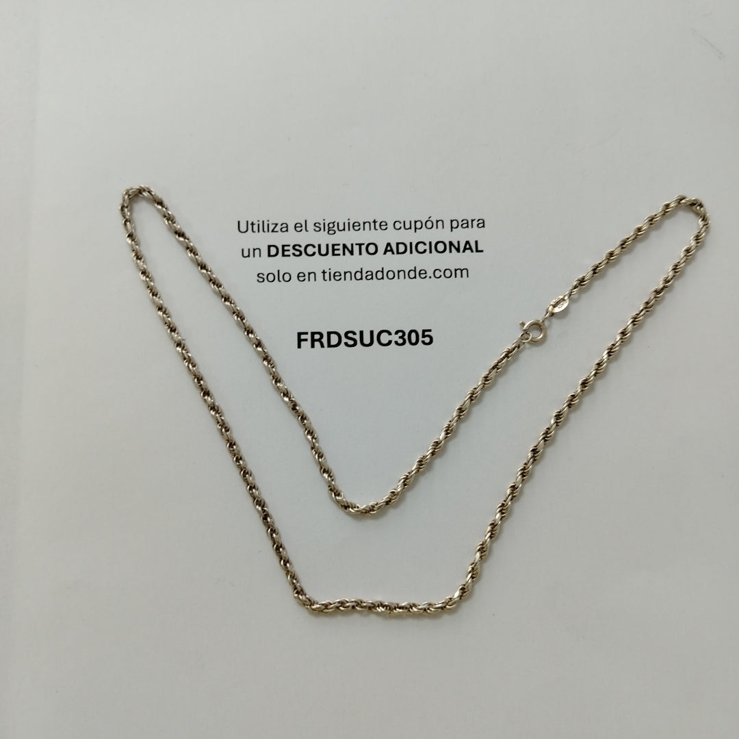 CADENA PLATA 12.1 GRMS (SEMINUEVO)