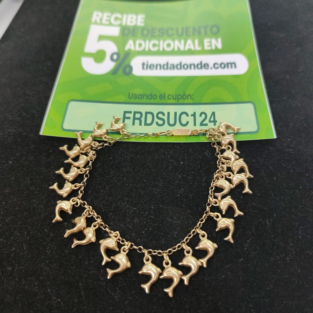 PULSERA ORO 14 K 11.3 GRMS (SEMINUEVO)