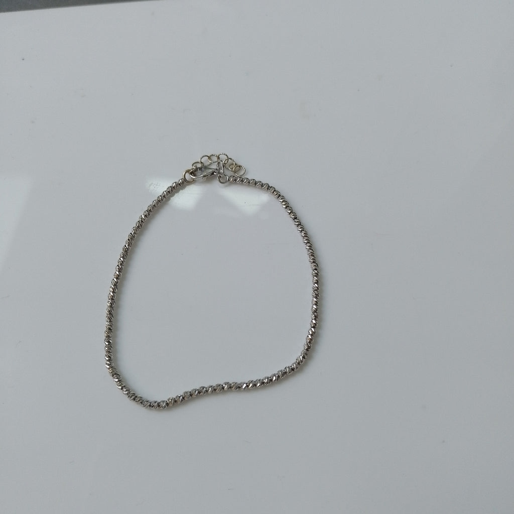 PULSERA ORO,ORO BLANCO 14 K 2,80 GRMS (SEMINUEVO)