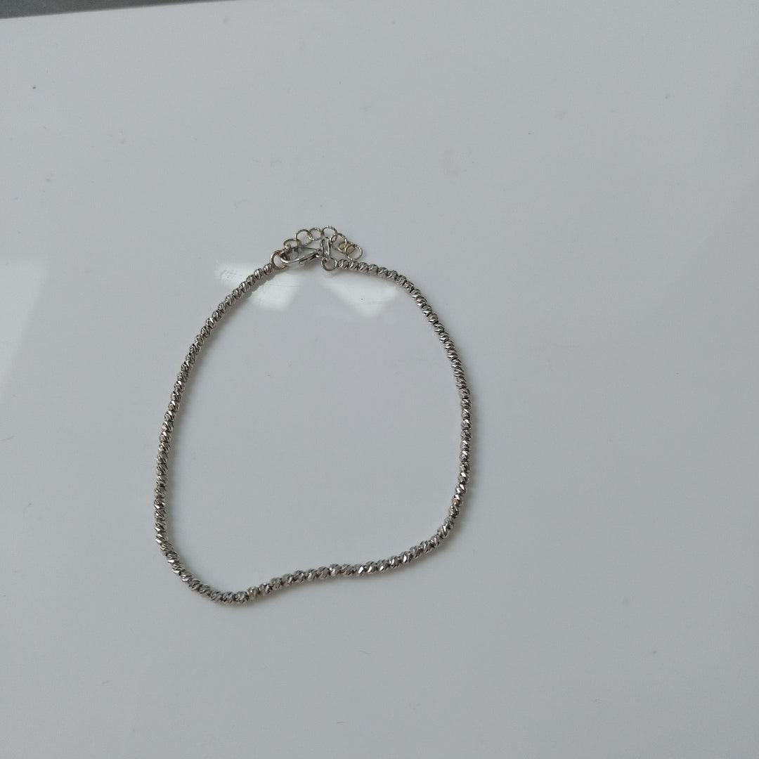 PULSERA ORO,ORO BLANCO 14 K 2,80 GRMS (SEMINUEVO)