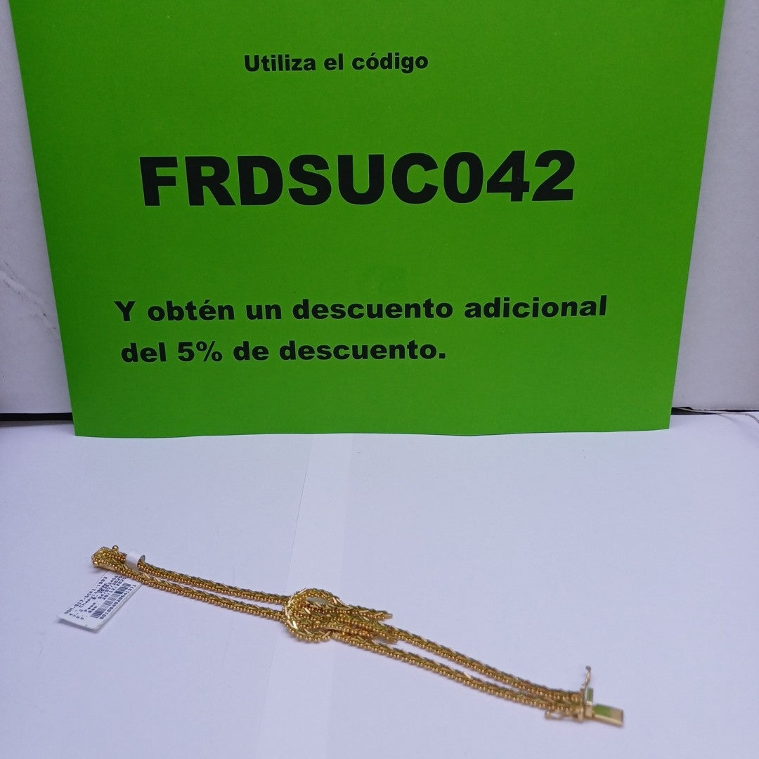 PULSERA ORO 18 K 28,40 GRMS (SEMINUEVO)